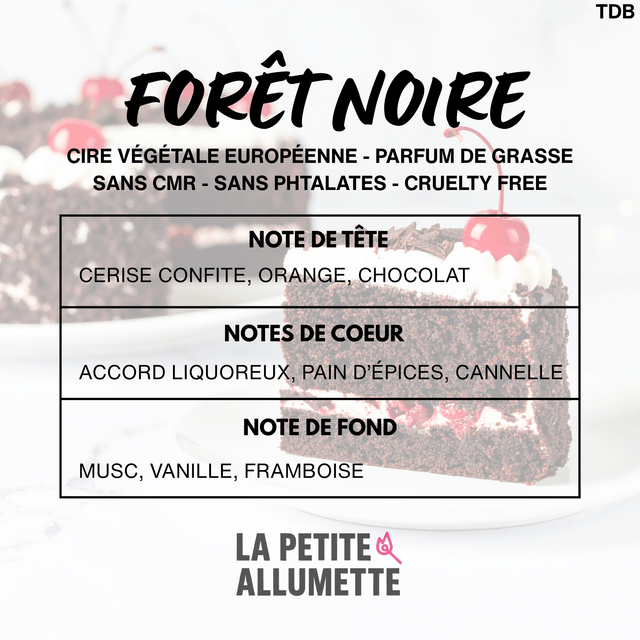 Cerise sur le gâteau - forêt noire 