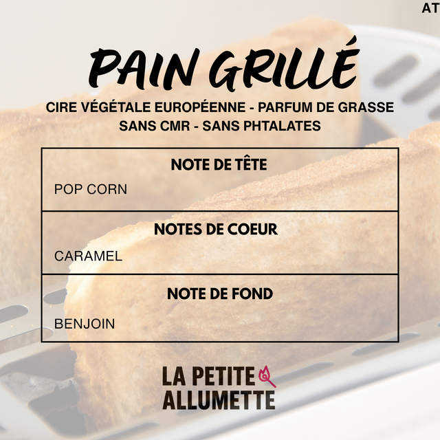 No pain no gain - pain grillé