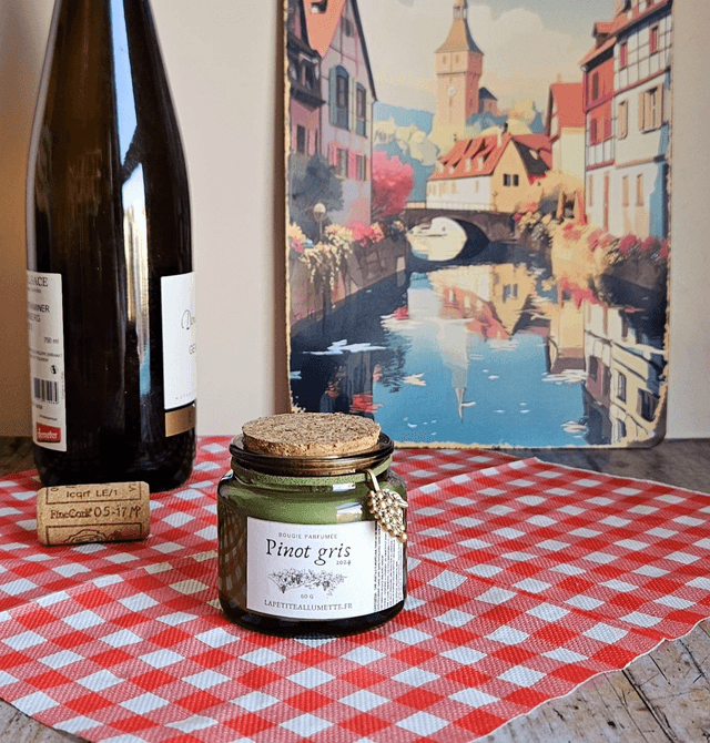 Bougie Pinot gris
