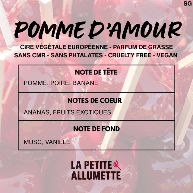 Blanche comme neige - pomme d'amour